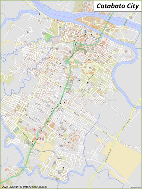 Bagua III (Cotabato City) Street Guide and Map.